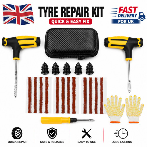 Emergency tyre puncture - tyre, repair