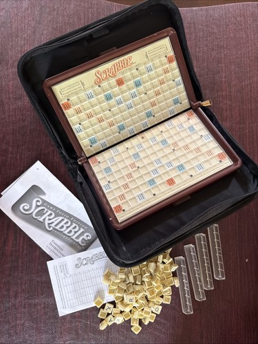Scrabble deluxe travel - scrabble,
