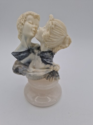 Alabaster bust - alabaster,