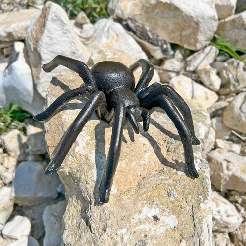 Spider garden ornament cast - spider,