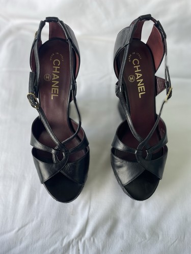 Chanel quilted lambskin shoes - chanel,