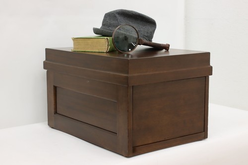 Mahogany antique desktop - antique,