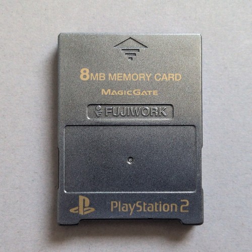 Ps2 memory card grey fujiwork - grey,