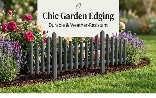 10pcs lawn border - lawn,
