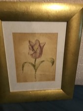 a vintage oak gilt framed