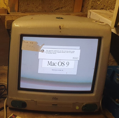 Vintage apple imac - vintage,
