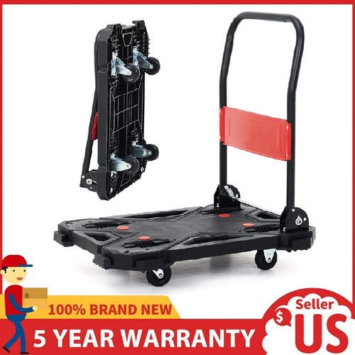 Folding hand truck dolly cart - truck,