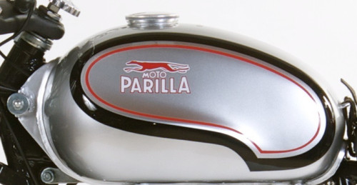 Parilla logo white on - parilla,