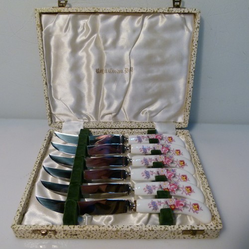 Crown derby vintage stainless - crown,