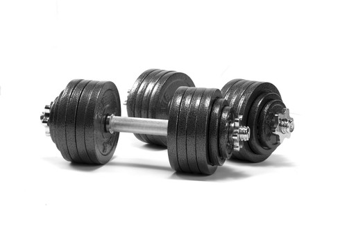 Telk adjustable dumbbells cast - dumbbells,