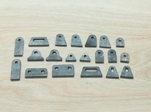 4mm weld tab kit - 4mm, brackets
