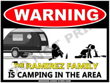 Personalized Camping Sign The