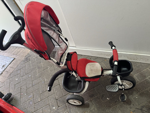 Red kids tricycle trike - tricycle, with