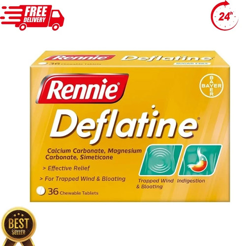 Rennie deflatine tablets - tablets, for