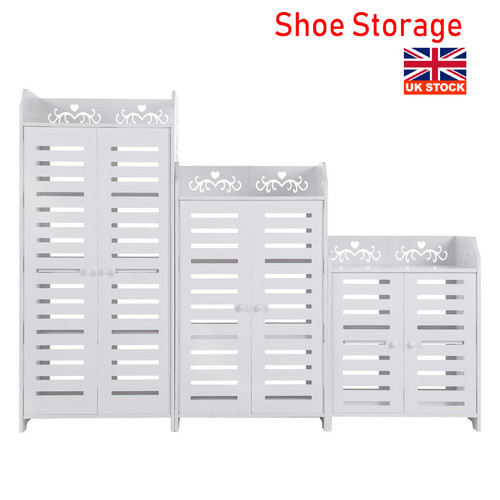 5tier white hallway shoe - 3/4/5tier,