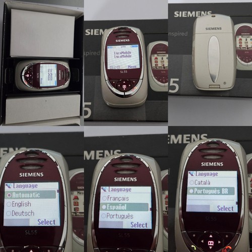 Siemens sl55 gsm unlocked sim - siemens,