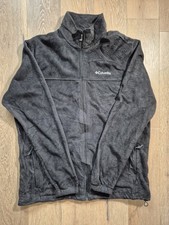 Columbia Full Zip Fleece | Black | Size XL | Excellent Condition | 
