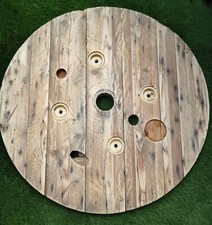 *SANDED Ready For Stain (100cm) Rustic Wooden Table Top Industrial WITHOUT LEGS 