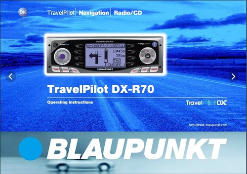 Blaupunkt travelpilot r70a - blaupunkt, dx-r70a