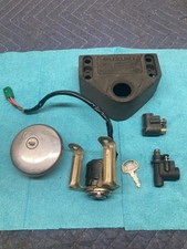 1980 - 1981 Suzuki TS100 OEM Ignition Key Switch Lock Set gas cap neck seat lock