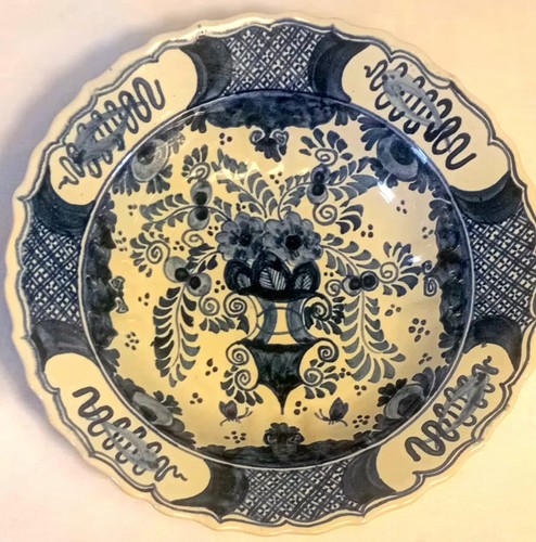 Vintage dutch delft blue - dutch, &