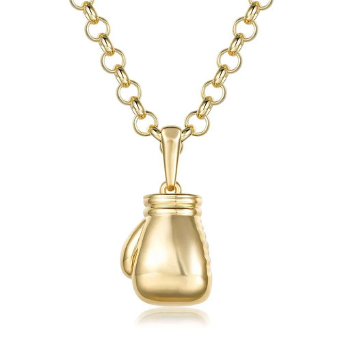 Men 9ct gold - gold, glove