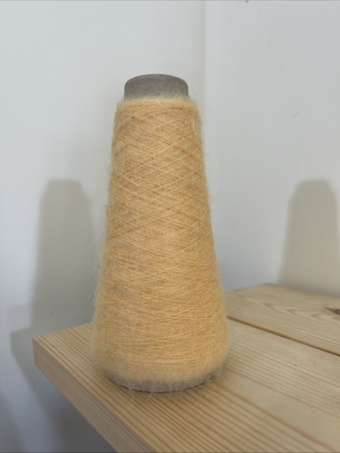 30g butter yellow mohair wool - butter,