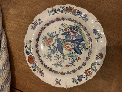Vintage booths pompadour plate - booths,