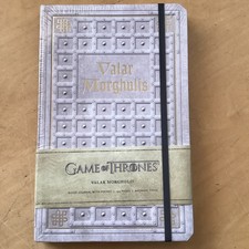 Game of Thrones: Valar Morghulis Hard, New Book. Shrink Wrapped