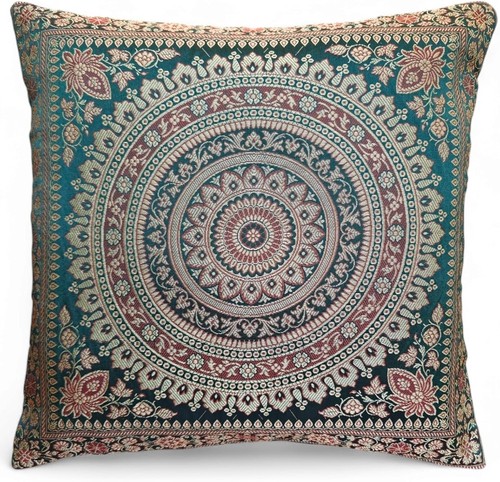 Indian patchwork mandala sari