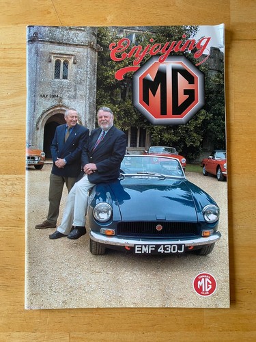 Enjoying jul 2004 mgb - mgb, hood