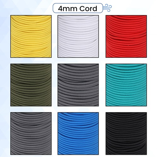 4mm elastic bungee rope - 4mm,