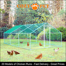 Chicken Run 10 Sizes by Cozy Pet 25mm & 32mm Hens Dogs Poultry Rabbit Ducks Coop