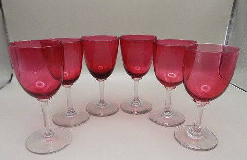 Antique vintage cranberry - x,