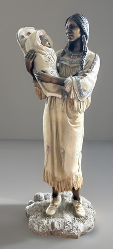 Native american woman holding - american,