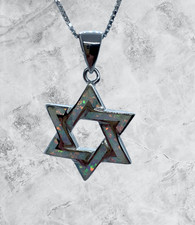 Star of David Silver pendant