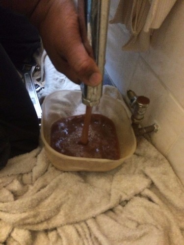 Central heating power flushing - heating,