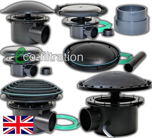 Pond bottom drain 110mm - bottom, 4
