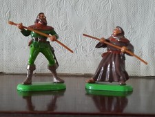 Vintage Britains Deetail 2 figures, Little John and Friar Tuck [ Robin Hood ]