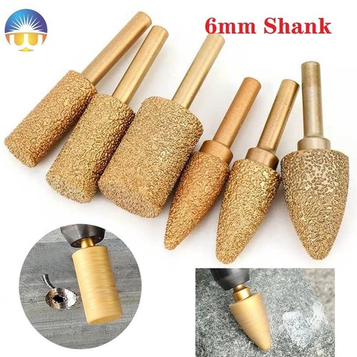 6mm shank vacuum - 6mm, brazed
