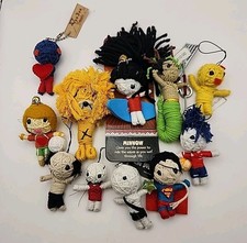 Keychains Watchover Yoodara Voodoo Dolls String Figures Doll Lot Of 11