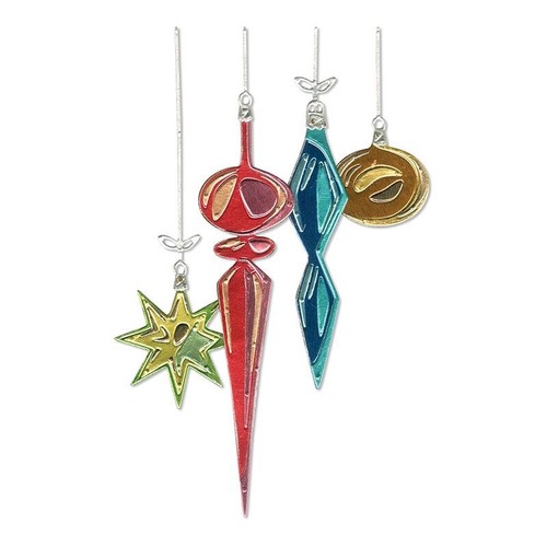 Hanging ornaments sizzix tim - hanging,