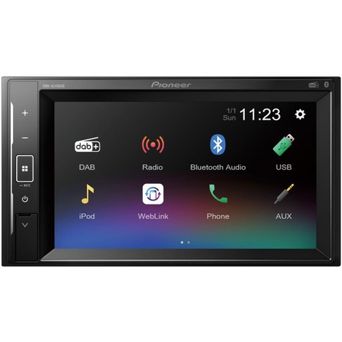 Pioneer dmh a240dab - dmh-a240dab, 6.2"