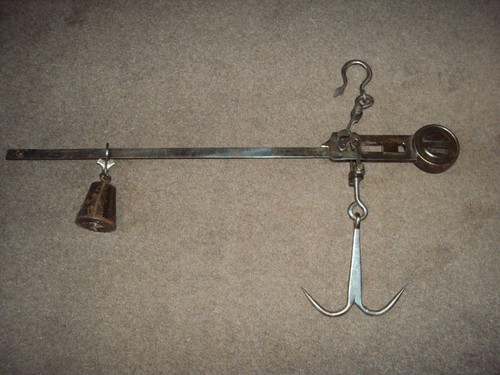 Vintage butchers scales - vintage,