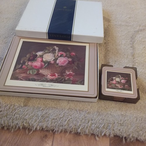 Pimpernel rose basket place - pimpernel,