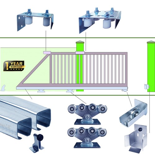 Trackless cantilever sliding - trackless,