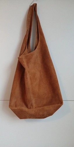 Borse pelle light tan suede - in,