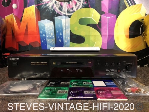 Sony mds je480 minidisc player - sony,