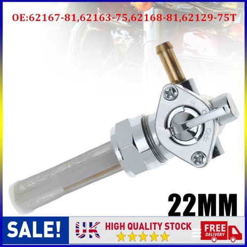 22mm petcock fuel - valve, for