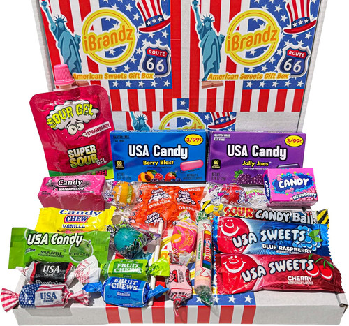 American sweets gift - sweets,